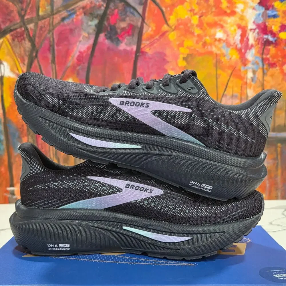 Brooks Ghost 17 Grey Clearwater Purple Size 6.5 Women's Running 120431 1B 081 - Picture 6 of 8